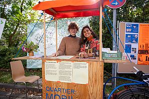 #SdZ23 Infostand Quartier:PLUS