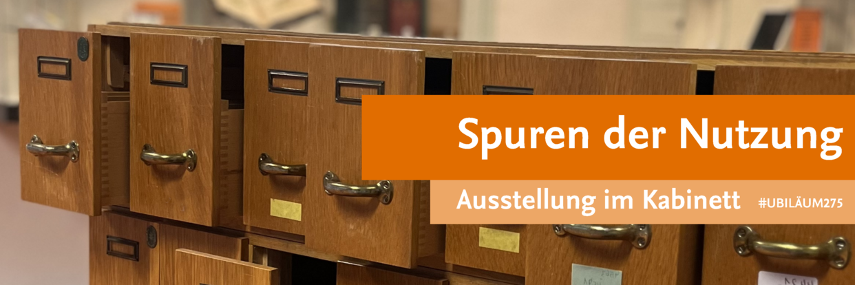 Ausstellung Spuren der Nutzung 