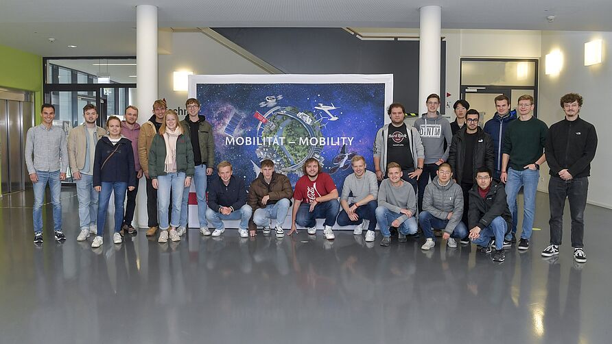 Einführungsveranstaltung für Masterstudierende am NFF: Gruppenfoto