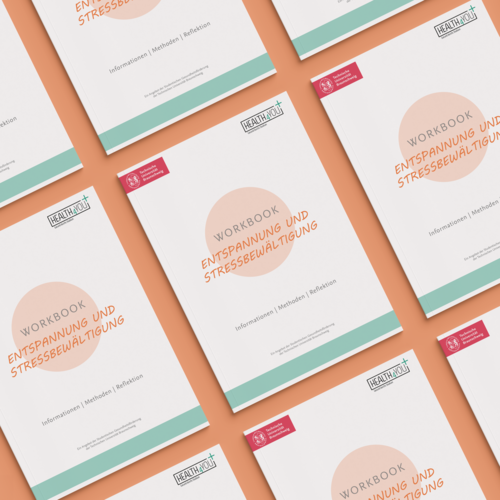 Darstellung des Workbooks zum Thema Entspannung und Stressbewältigung