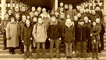 Gruppenbild der Institutsmitglieder 2014