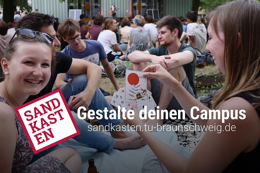 Sandkasten – Gestalte deinen Campus