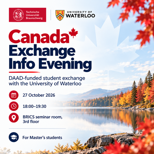 Info Evening about the Canada DAAD-funded student exchange with the University of Waterloo.