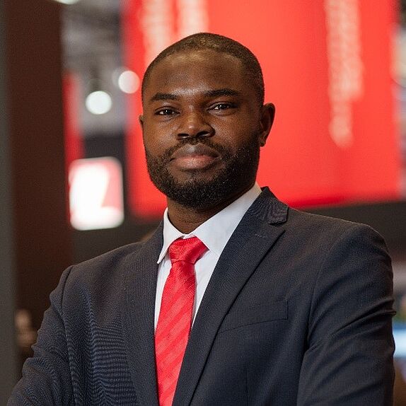 Das Foto zeigt Alumnus Maunick Yongoua Njonou.