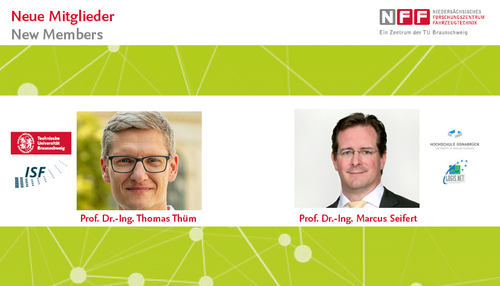Porträtansicht Prof. Thüm und Prof. Seifert