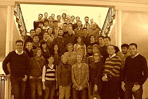 Gruppenbild des IHT-Teams Weihnachten 2016