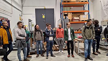 Tour trough SE²A facilities