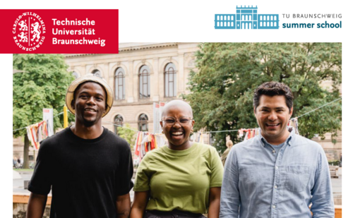 Screenshot von der Titelseite des Summer School-Booklets 2025.