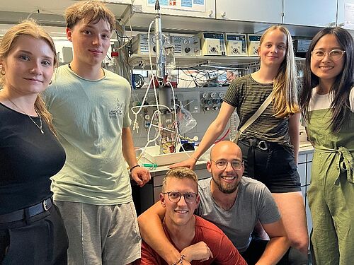 Gewinnerteam des 99€-Bioreaktorwettbewerbs 2024