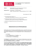 Wahlergebnis der Hochschulwahlen
