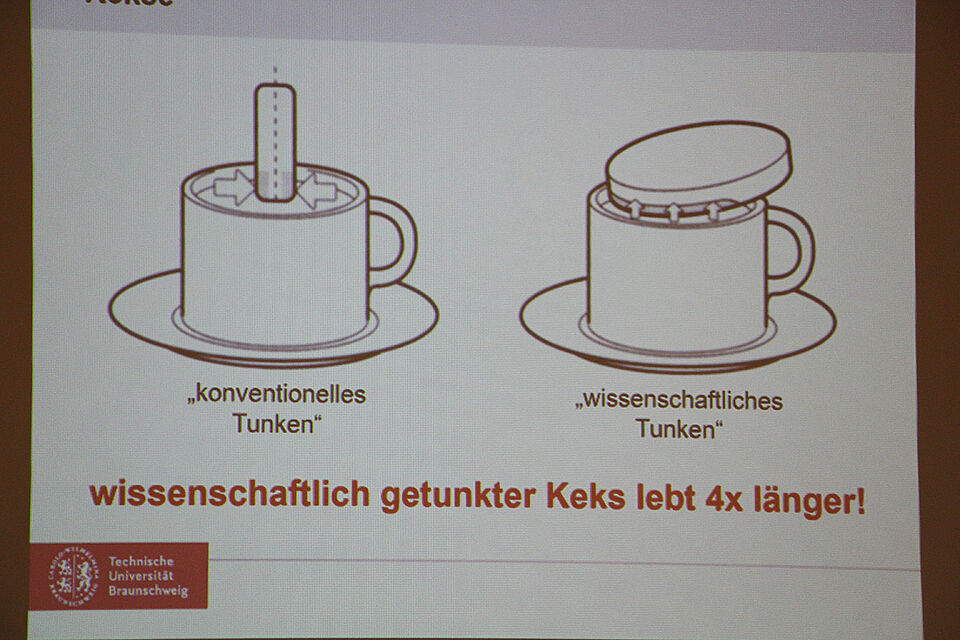 Wissenschaftlich getunkter Keks