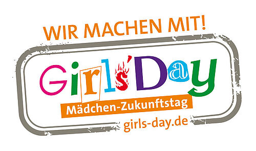 Wir machen mit! Girls'Day Mädchen-Zukunftstag