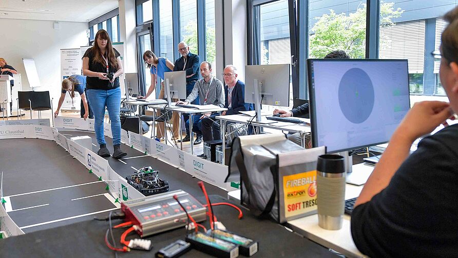 Deep Driving-Workshopangebot während der Tagung am 2. Juni 2023 in Braunschweig.