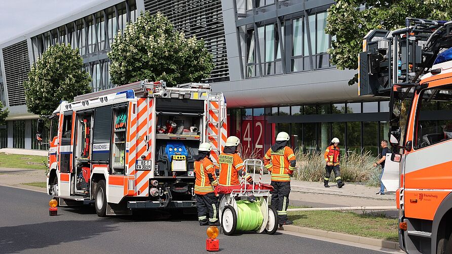 Feuerwehr-Einsatz am NFF am 4. August 2023