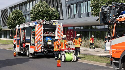 Feuerwehr-Einsatz am NFF am 4. August 2023