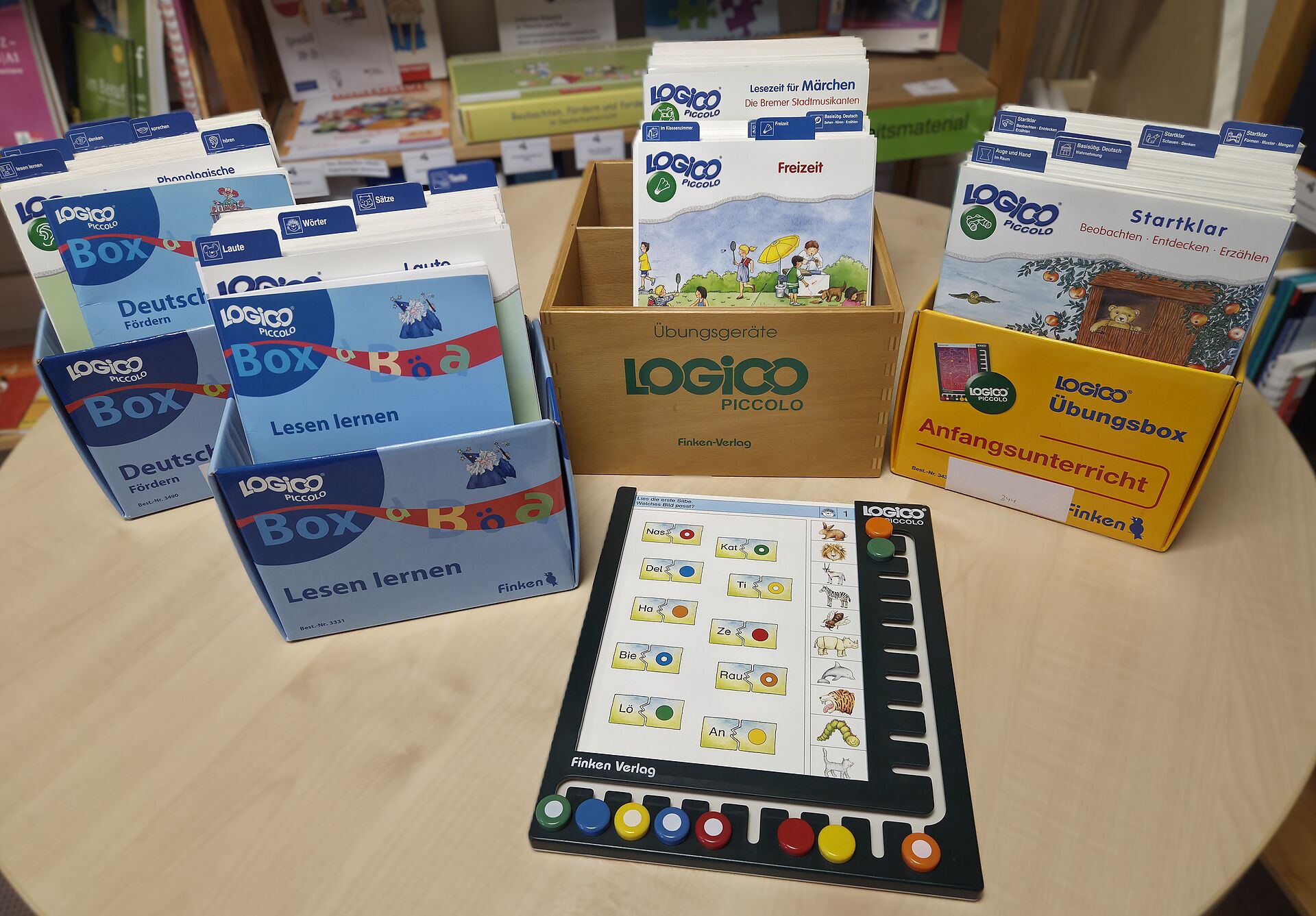 Gegenstände der Box