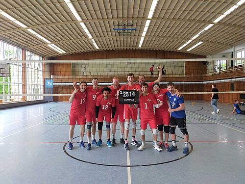 Gruppenfoto DHM Volleyball