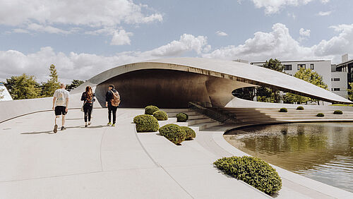 Exkursion in die Autostadt mit internationalen Studierenden