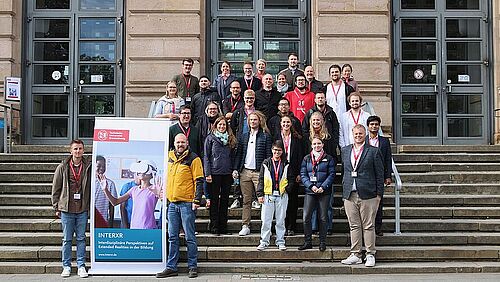 Gruppenbild der INTERXR Abschlusstagung im September 2025