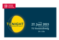 Programmheft der TU-Night 2015
