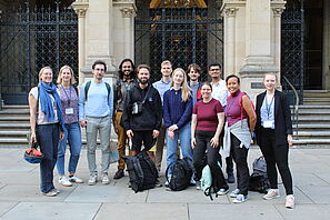 Teilnehmende der Stadtführung - Summer School 2024