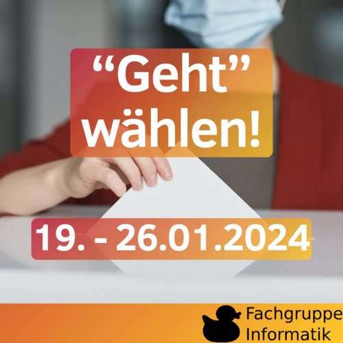 "Geht" wählen! 19. -26.01.2024