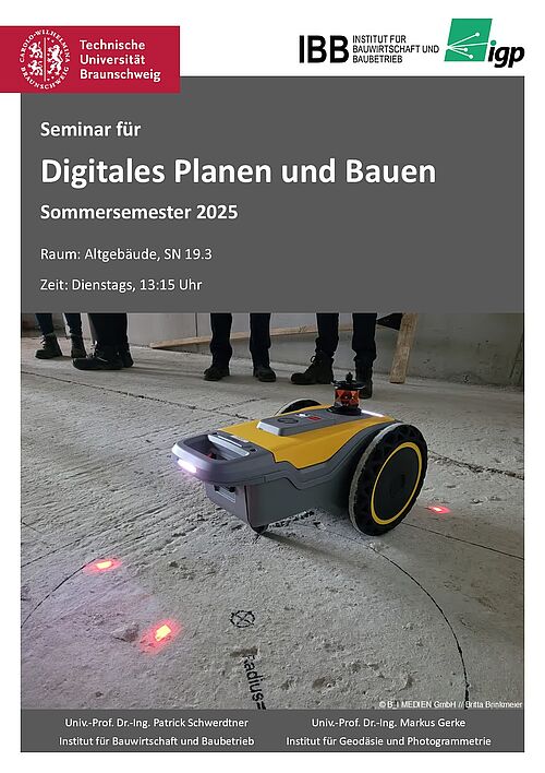 Seminar für digitales Planen und Bauen