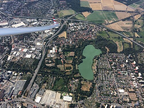 Ein Überflug über Braunschweig