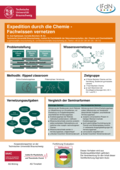 Poster vom Tag der Lehre: [Expedition durch die Chemie - Fachwissen vernetzen]