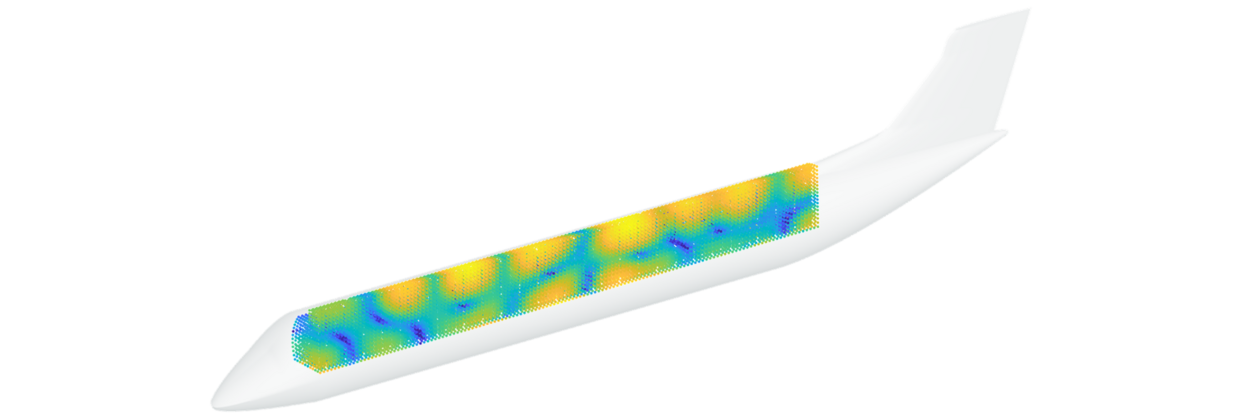 Schalldruckpegel Flugzeugkabine 
