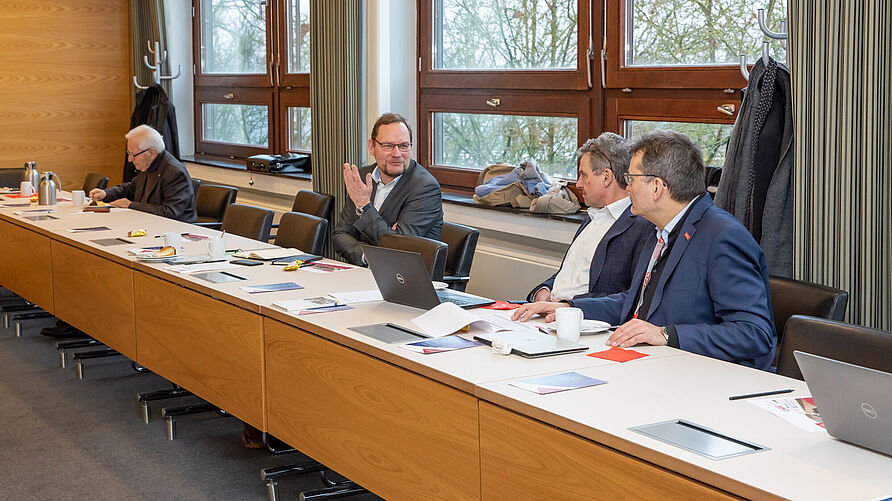 NFF-Vorstandssitzung an der Ostfalia mit Besuch des Open Mobility Labs am 23. Januar 2023.