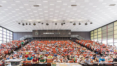 Vorlesung im Audimax