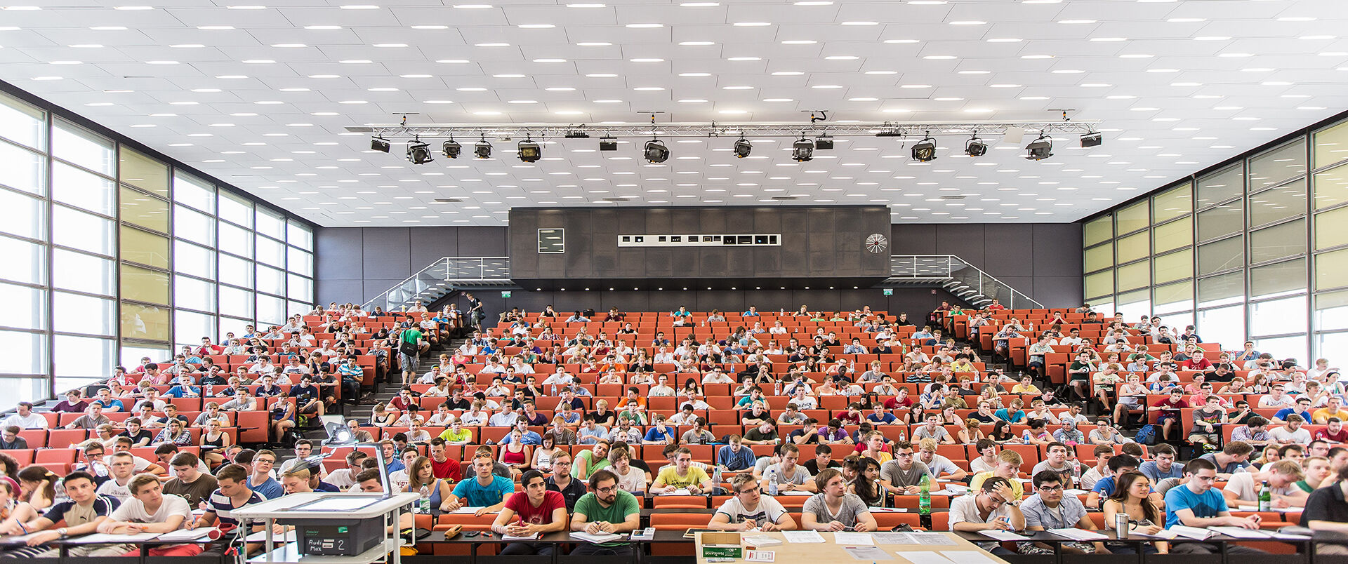 Vorlesung im Audimax