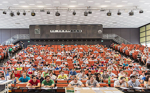 Vorlesung im Audimax