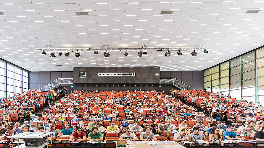 Vorlesung im Audimax