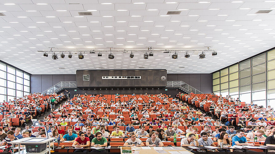Vorlesung im Audimax