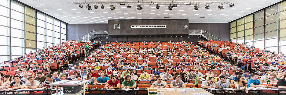 Lecture in the Audimax