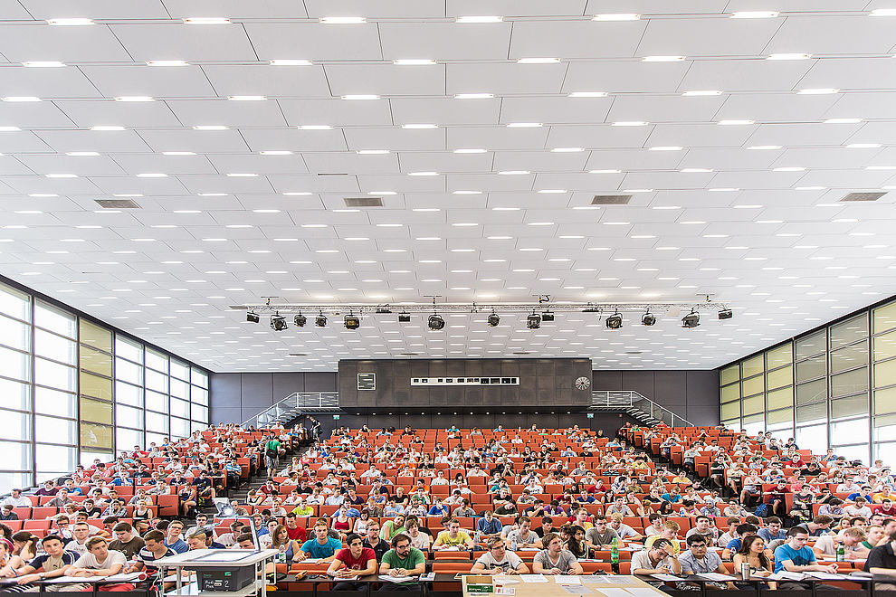 Lecture in the Audimax