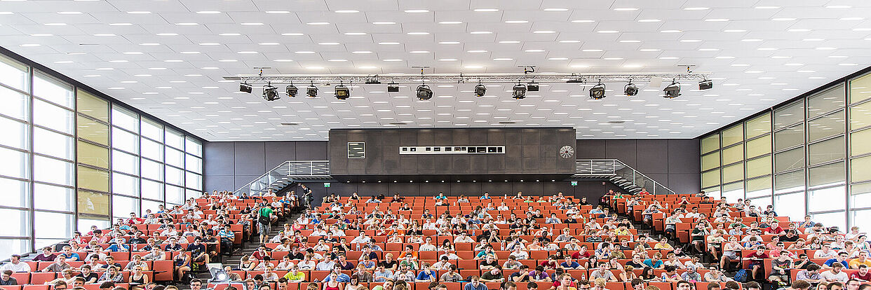 Vorlesung im Audimax 