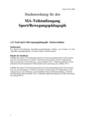 studienordnungma