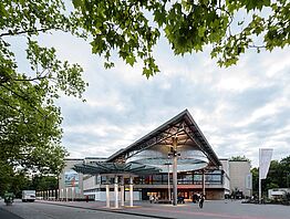 The main entrance of the City Hall Braunschweig