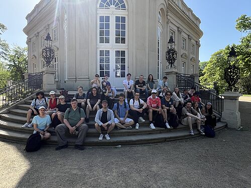 Gruppenfoto zur Residentlandschaftsexkursion 2026