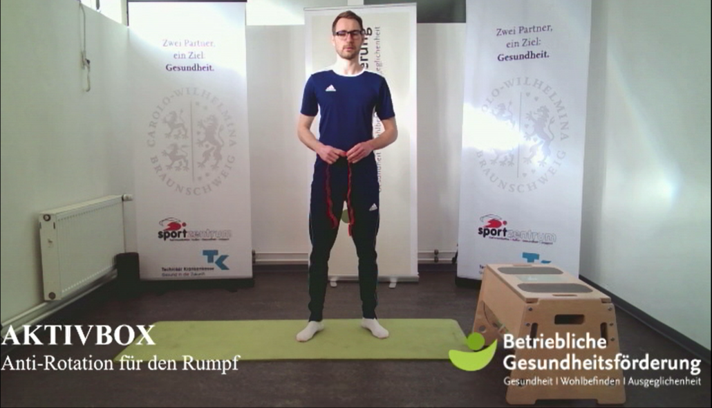 Vorschau Video Anti Rotation für den Rumpf