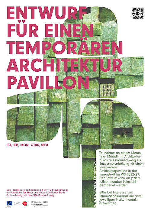 Entwurf für einen temporären Architektur Pavillon