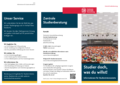 Beratungsangebote für Studieninteressierte