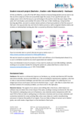 Student research project (Bachelor-, Studien- oder Masterarbeit) - Hardware