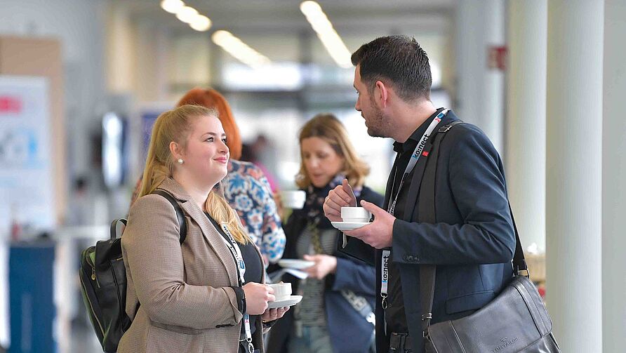 Veranstaltung "Transformation gestalten" am 28.02.2024 im NFF: Netzwerken im Wandelgang