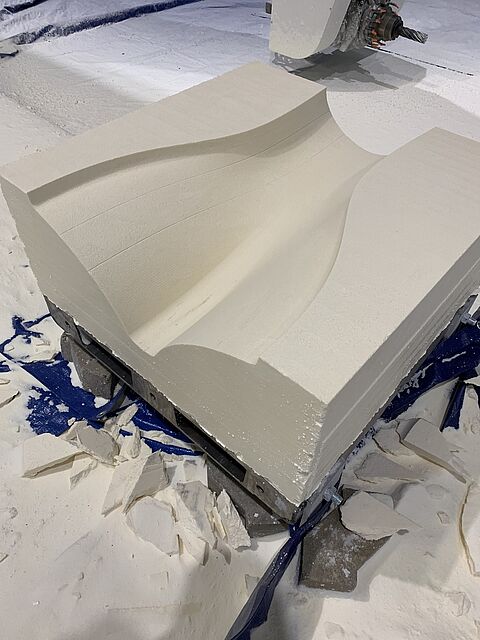 Modulare Wachsschalung