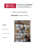 Materialliste Deutsch in der Grundschule