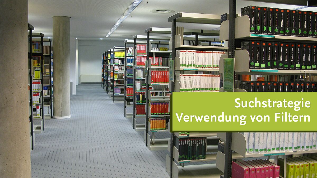 Regale im Freihandmagazin UB 